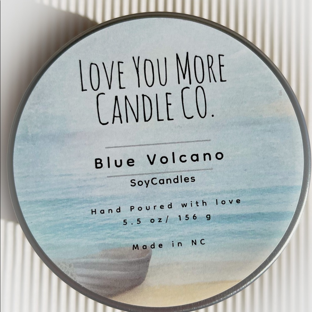 Soy candle tin